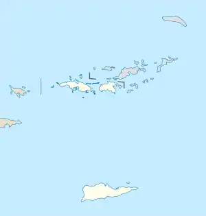 (Voir situation sur carte : îles Vierges des États-Unis)