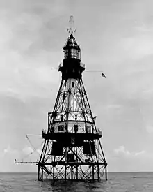 Le phare (photo USCG)