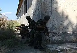 avec les Marines américains.