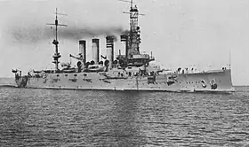 illustration de USS Montana (ACR-13)