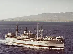 illustration de USS Bryce Canyon (AD-36)