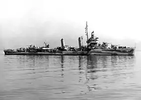 illustration de USS Forrest (DD-461)