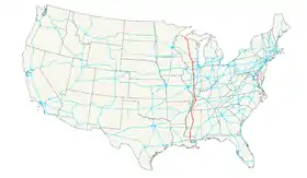 Image illustrative de l’article U.S. Route 51