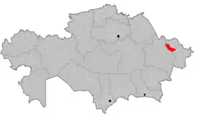 Localisation de District d'Ulan