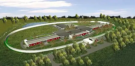 L'"Unité pour malades difficiles" du Centre Hospitalier de Plouguernével.