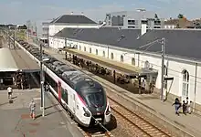 Les quais de la gare.