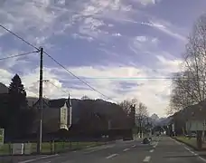 Un axe principal de Louvie-Juzon.