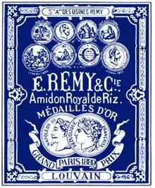 Un produit de la gamme des amidons Remy