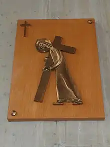 Jésus chargé de sa croix