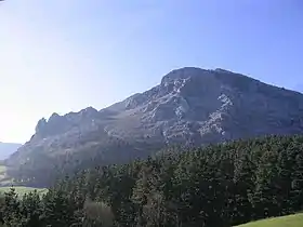 Le mont Untzillatx.