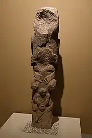 « Totem » du niveau II de Göbekli Tepe.