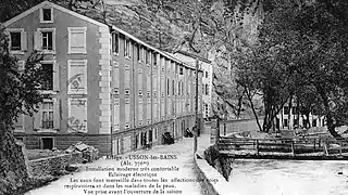 Usson les Bains vers 1915
