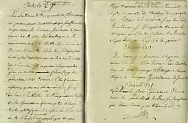 L'article 29 du cahier de doléances des habitants de Champagney.