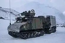 Véhicule articulé chenillé Bandvagn 206 / VAC