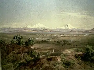 José María Velasco (Mexique), Valle de México (« Vallée du Mexique », coll. priv.).