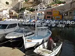 Vallon des Auffes de Marseille