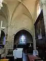2e travée du chœur, côté nord.