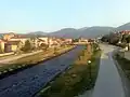 Le Vardar à Gostivar.