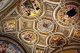 Voûte de la Chambre de la Signature.