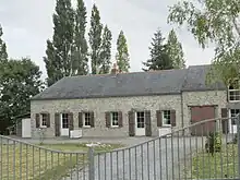 maisons basses accolées