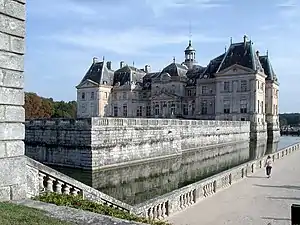 Travail au château de Vaux-le-Vicomte