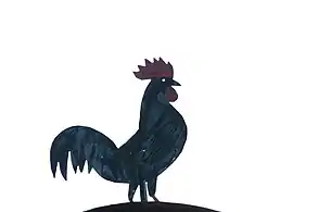 Girouette à Bijuesca (Espagne).