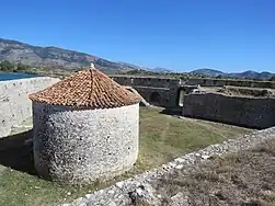 Vue intérieure du château.