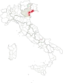 L'actuelle Province de Venise.
