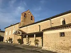 L'église Saint-Martin.