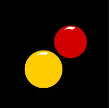 Reproduction d'une partie du visuel de Venus and Mars, sans le titre