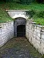 Vestiges de la cave d'une maison, cavée Lerambert.