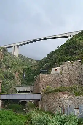 Le viaduc Costa Viola le 6 mai 2013.