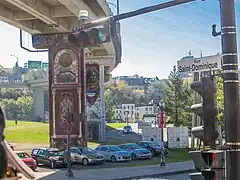 L'ouest du site en 2016