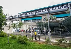 Une entrée de la station.