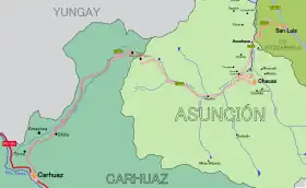 Voir la carte du tunnel.