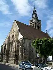 Le chevet de l'église : partie la plus ancienne de l'église.