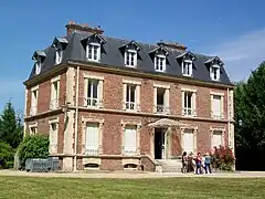 Le centre culturel municipal « le Hêtre Pourpre », rue Kleinpeter.