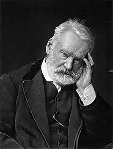 L'intellectuel Victor Hugo né en 1802 à Besançon.
