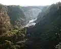 Le pont sur le Zambèze