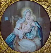 Vierge à l'Enfant, 1744, musée des Beaux-Arts de Chartres.