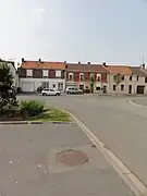 Le puits Vieille Machine no 1 dans son environnement.