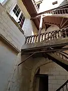 24-26 place du Grand-Marché , escalier-galeries XVIIe