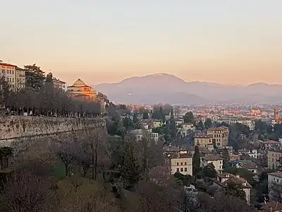Vue depuis la porte Sant'Alessandro