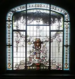 Verrière de l'atelier Jean-Léon Delmas