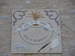 Cadran solaire église.