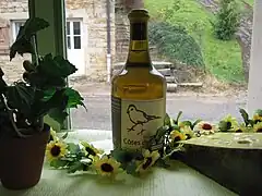 Bouteille de vin jaune du Jura(un clavelin).