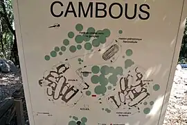 Plan général du site.