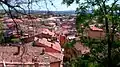 Vue sur la ville basse.