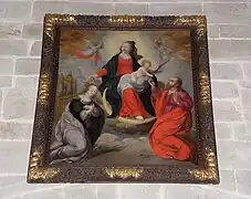 Couronnement de Sainte-Cécile, œuvre classée de Fournier.