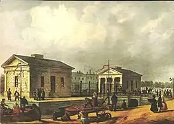 La porte de Flandre au XIXe siècle